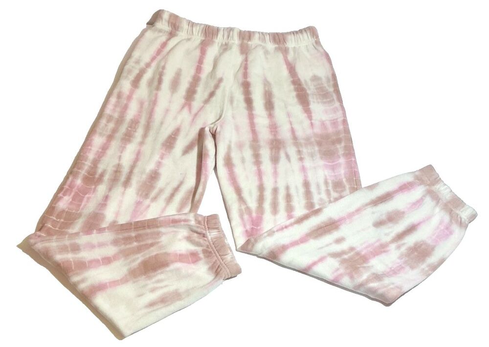 Aeropostale Joggers/Sweatpants L Large~Pink Tie Dye~Comfort Grunge Loungewear